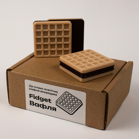 Фіджет Вафля waffle фото
